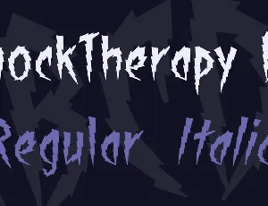 ShockTherapy BB font