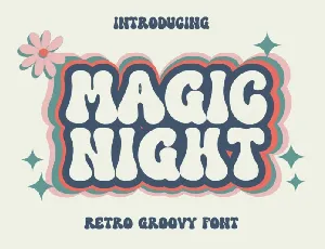 Magic Night font