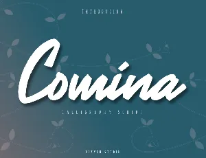 Comina font