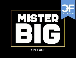 Mister Big font