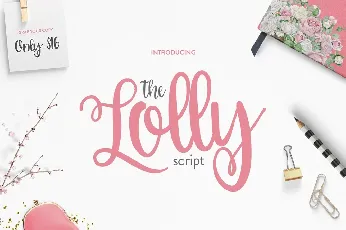 The Lolly font