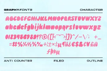 Graphy font