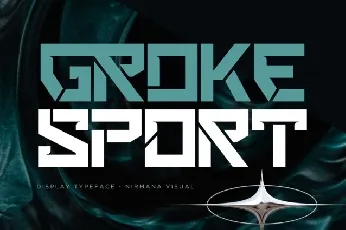 Groke Sport font