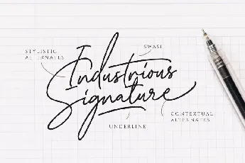 Katherine Signature font