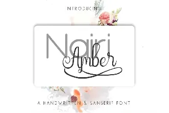 Nairi Amber Demo font