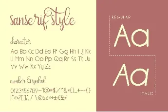 Nairi Amber Demo font