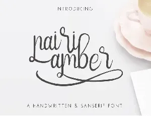 Nairi Amber Demo font