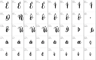 Butterfly font