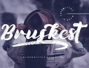 Bruskest DEMO font