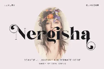 Nergisha font