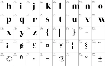 Nergisha font