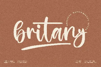 britany font