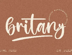 britany font