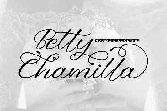 Betty Chamilla font