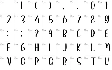 Baby School font