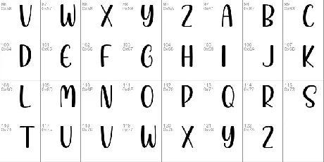 Baby School font