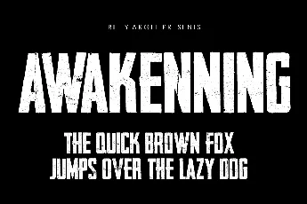 AWAKENNING font