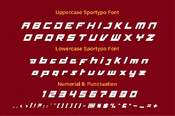 Sportypo font