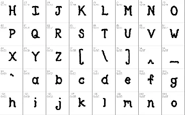 TypeO font