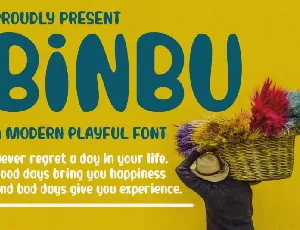 Binbu Display font