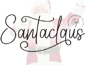 Santaclaus Script Typeface font