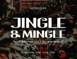 CF Jingle & Mingle Demo font