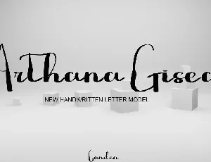 ARTHANA GISEA font