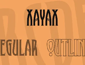 XAyax font