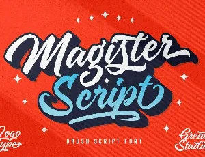 Magister Script font