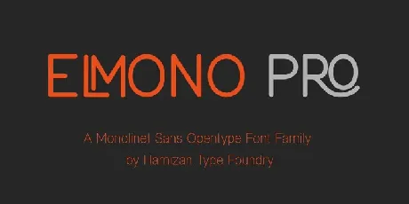 Elmono Pro font