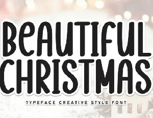 Beautiful Christmas font