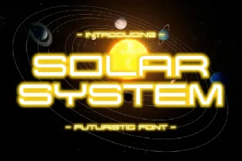 Solar System font