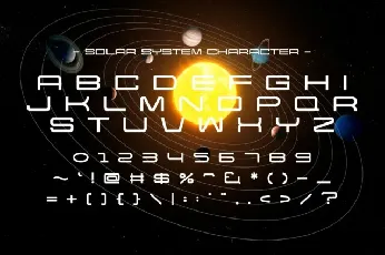 Solar System font