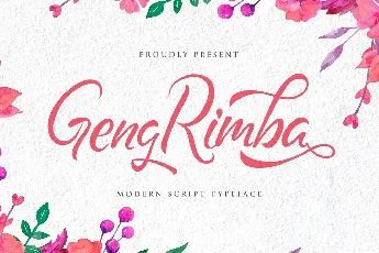 Geng Rimba font