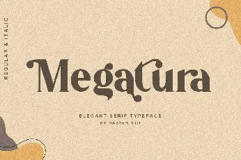 Megatura font