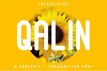 Qalin Demo font