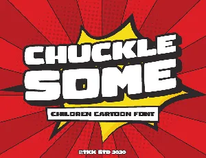 CHUCKLESOME font