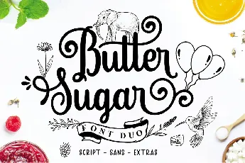 Butter Sugar font