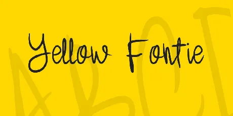 Yellow Fontie