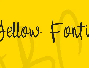 Yellow Fontie