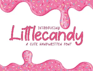 Littlecandy font