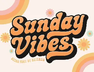 Sunday Vibes font