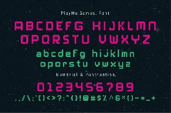 PlayMeGames font