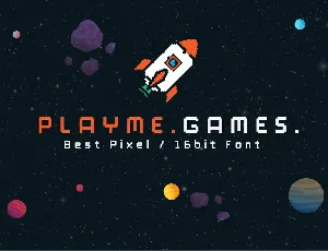 PlayMeGames font