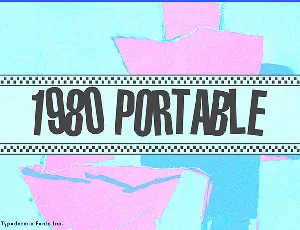 1980 Portable font