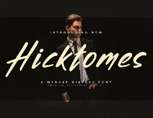 Hicktomes font