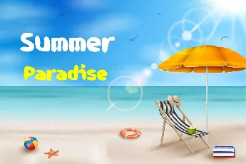 Paradiso Tropical Summer font