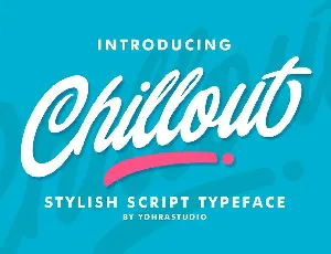 Chillout Script font