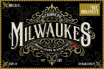 Milwaukes font