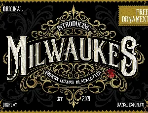 Milwaukes font